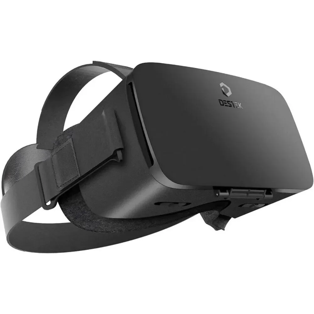 DESTEK V5 VR Headset for Phone with Controller Anti-Blue Eyes Protected HD Lens